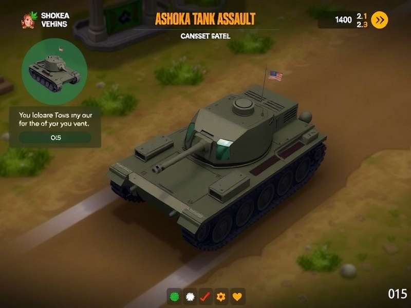Ashoka Tank Assault Gameplay Screenshot